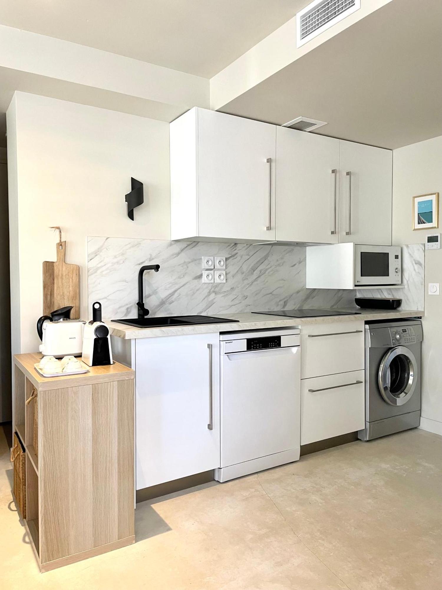 Bas De Villa - 300M Plage De La Capte - 2 Hebergements Disponibles 히에레 외부 사진