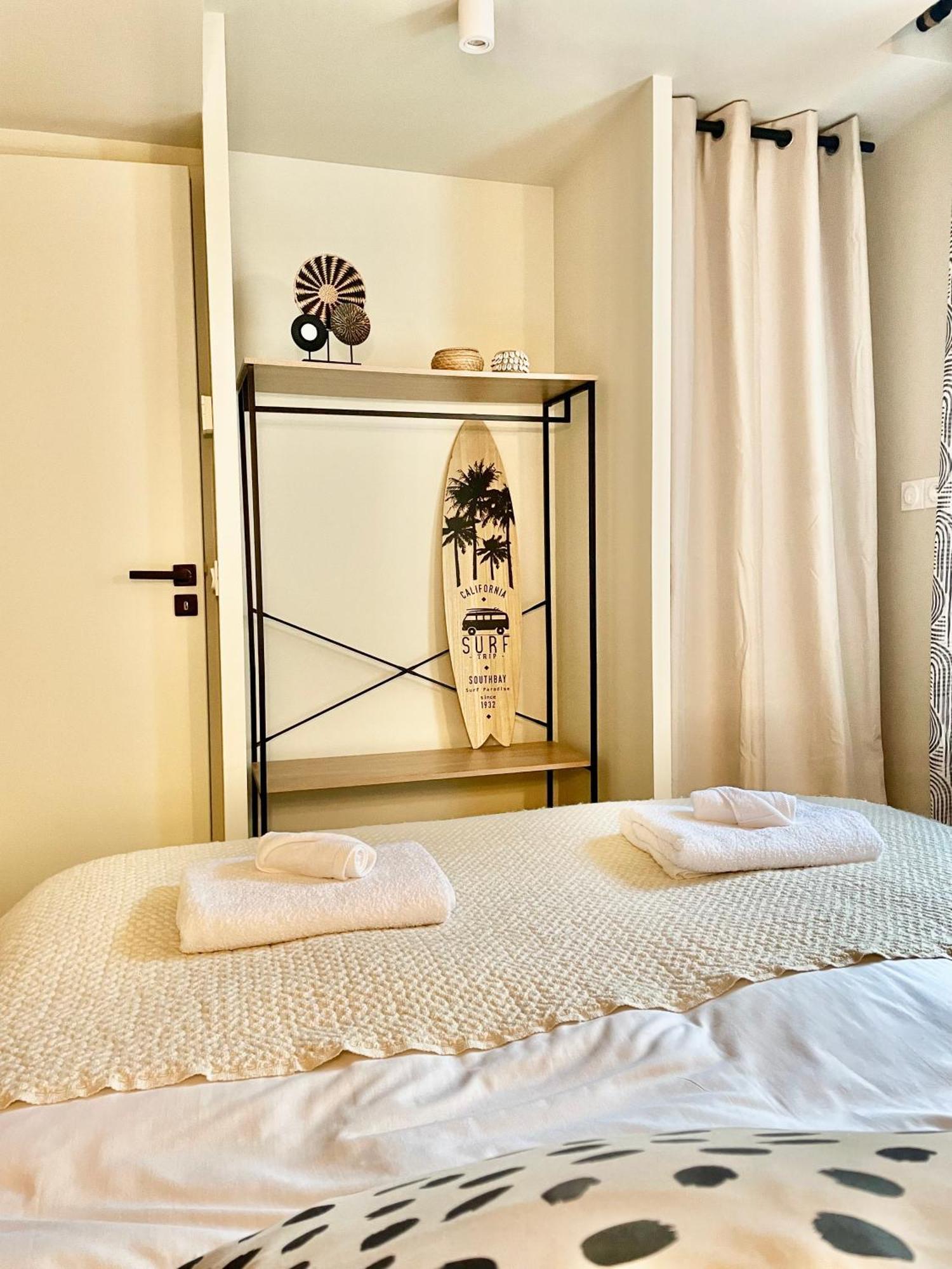Bas De Villa - 300M Plage De La Capte - 2 Hebergements Disponibles 히에레 외부 사진