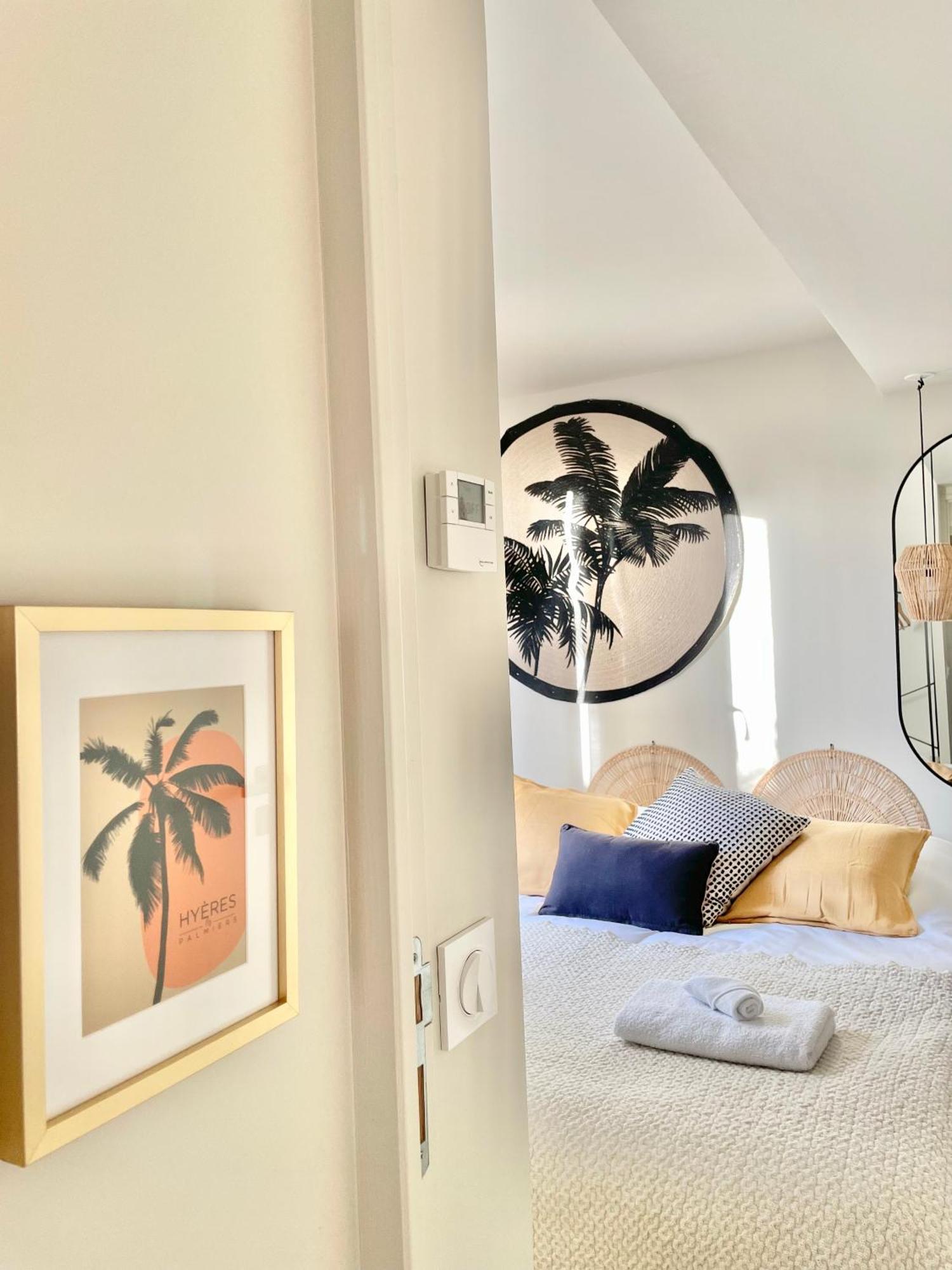 Bas De Villa - 300M Plage De La Capte - 2 Hebergements Disponibles 히에레 외부 사진